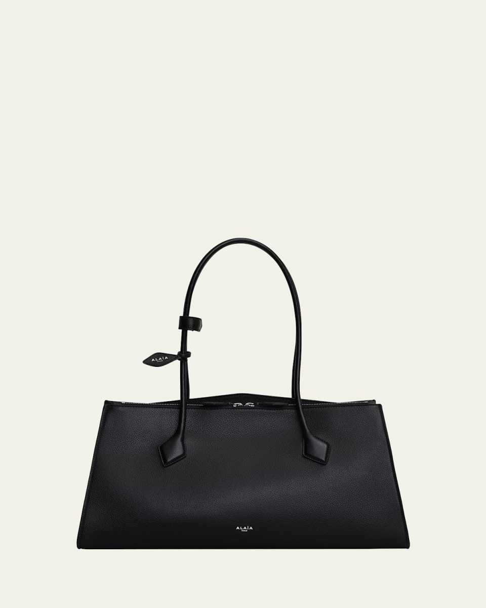 Le Teckel Tote Bag in Grained Leather